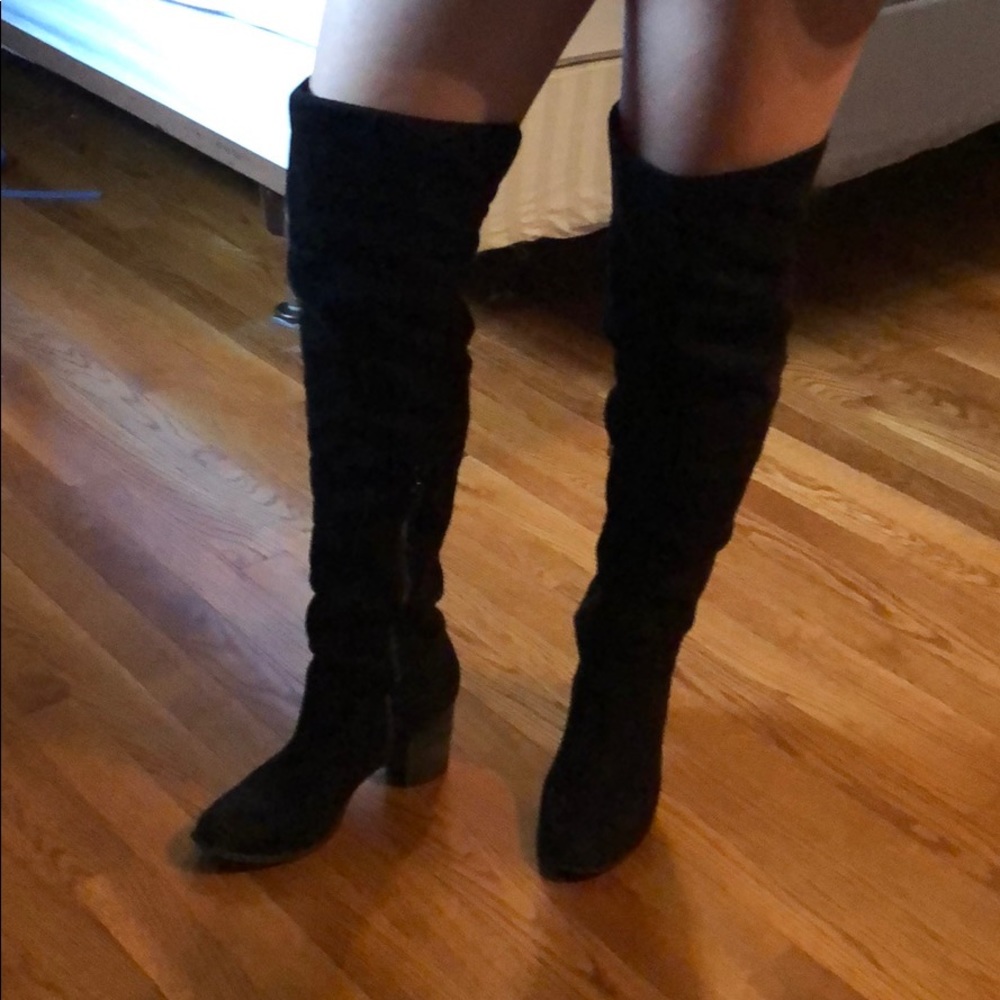 Knee high boots